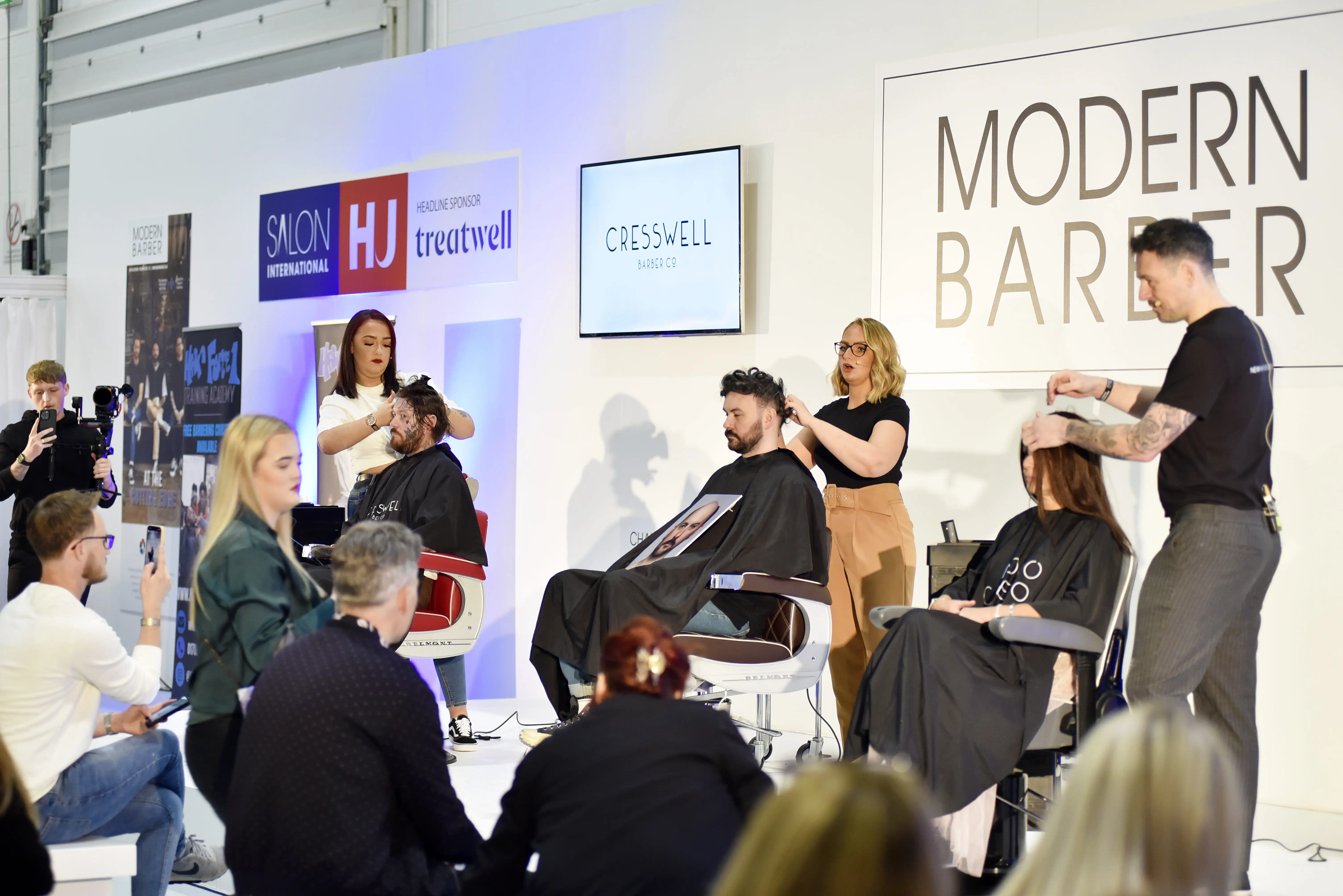 Modern Barber Stage